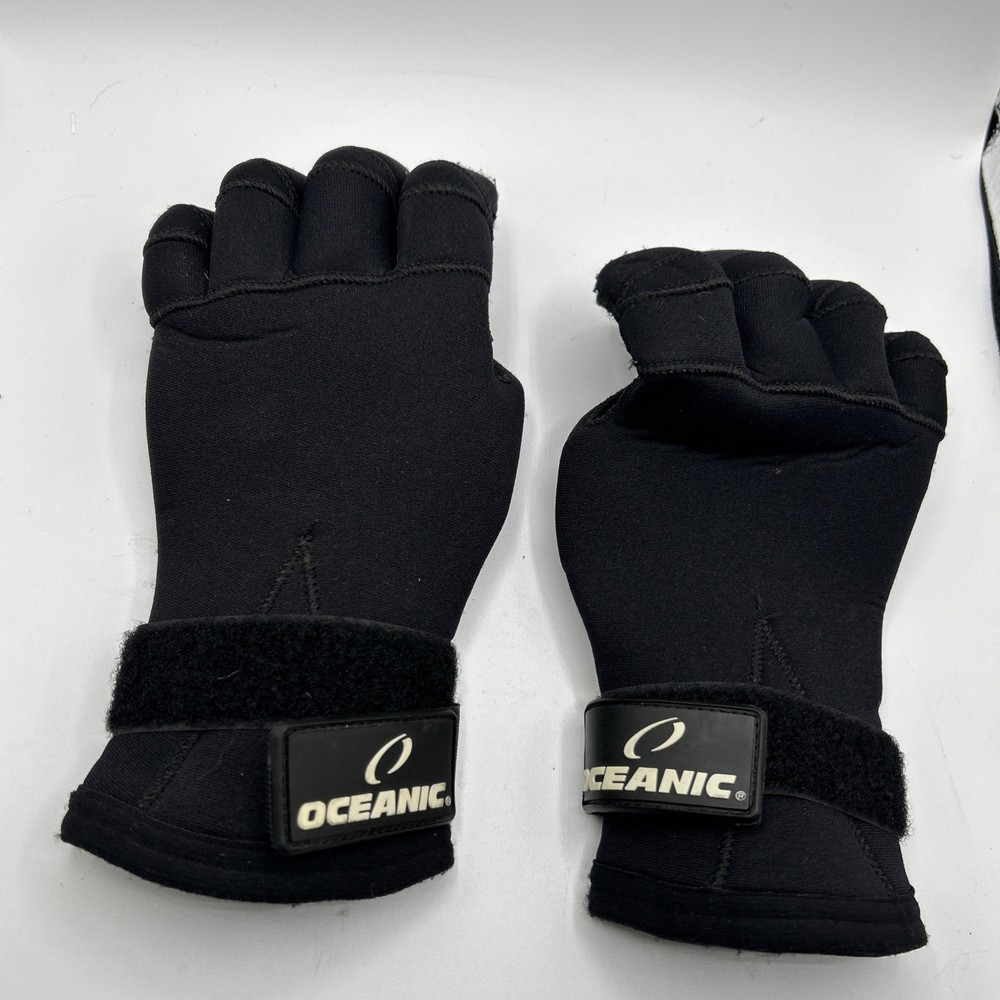 Oceanic Dive Gloves Medium. Scuba Dining Equipment. Pressure Depth Owned .