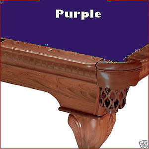 8' Pro Oversized Purple ProLine Classic Billiard Pool Table Cloth Pro Line Felt
