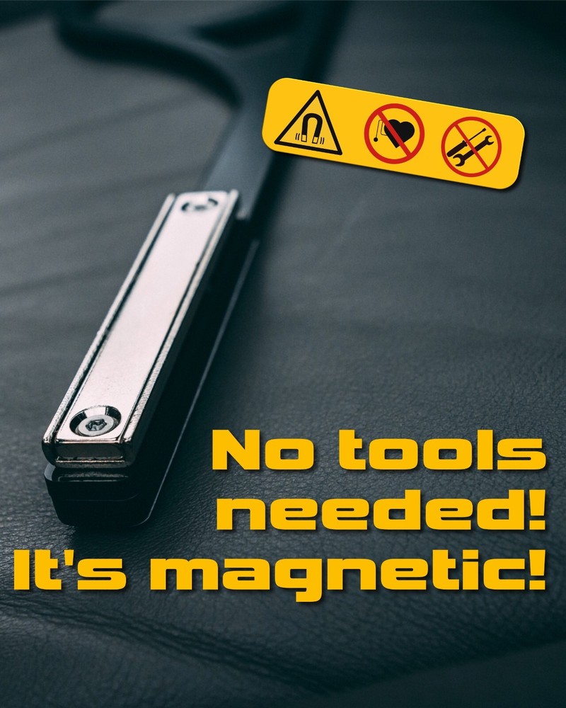 Magnetic Cup Holder for BMW E30, Left Hand Drive (LHD)