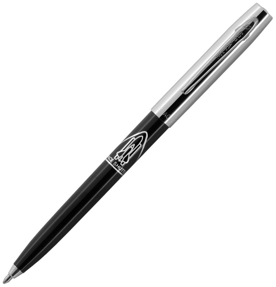 Fisher Space Pen Cap-O-Matic Space Pen, Chrome Cap Space Shuttle Imprint S294