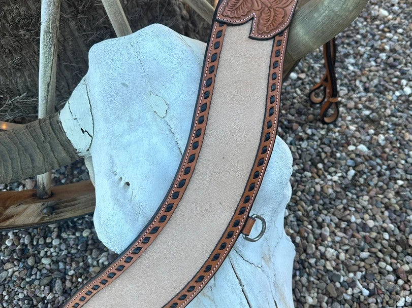 Brown Cow Puncher Tripping Collar