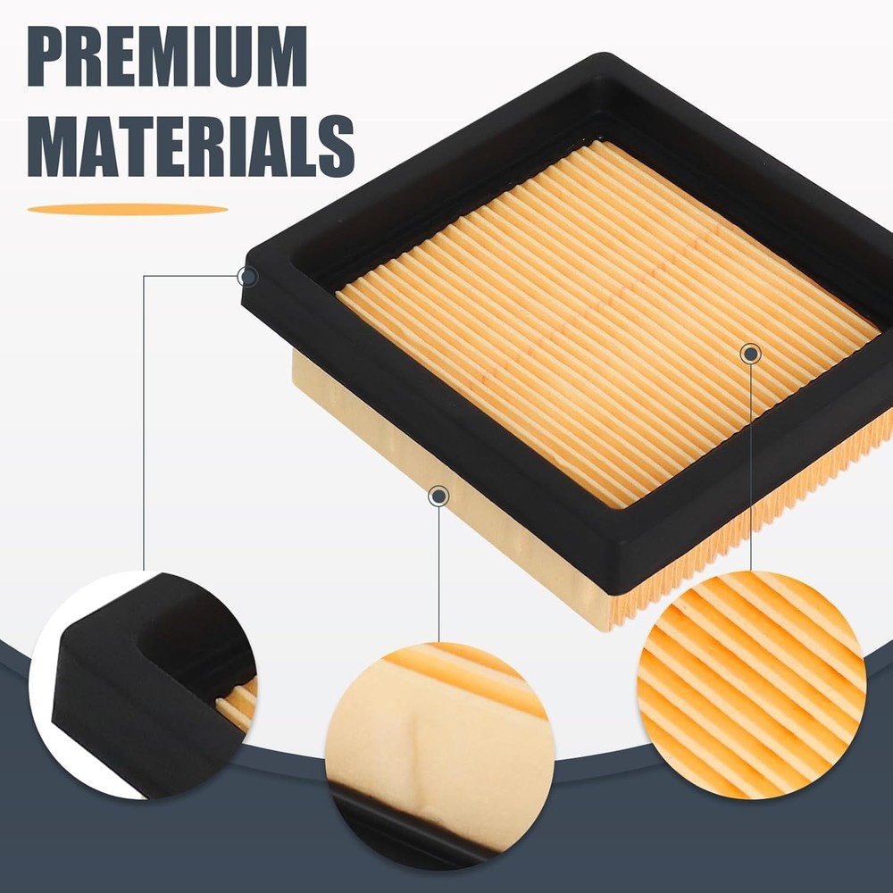 2Pack BP42 Air Filter Replacement for Ryobi RY08420 RY08420A Backpack Blower Rep