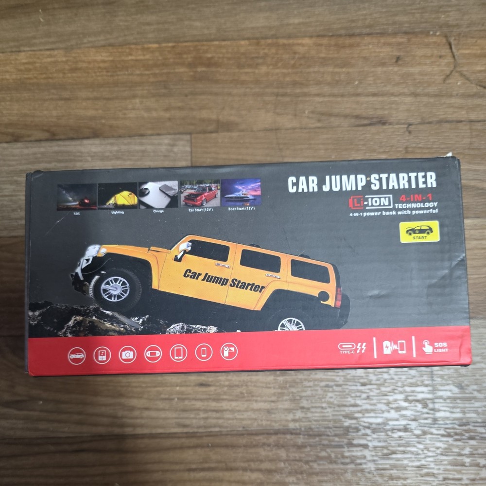 Car Jump Starter 4-In-1