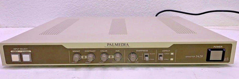 Palmedia 3420 Biraster Chromatek Console NIB