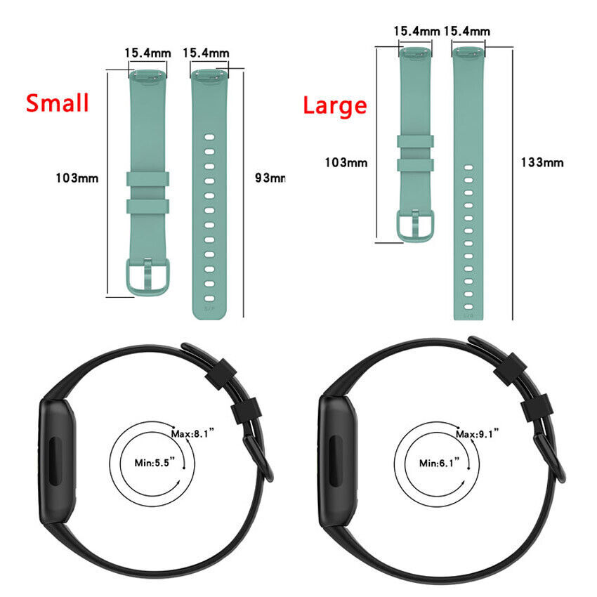 For Fitbit Inspire 3 Silicone Strap Replacement Bracelet Band Wristwatch strap