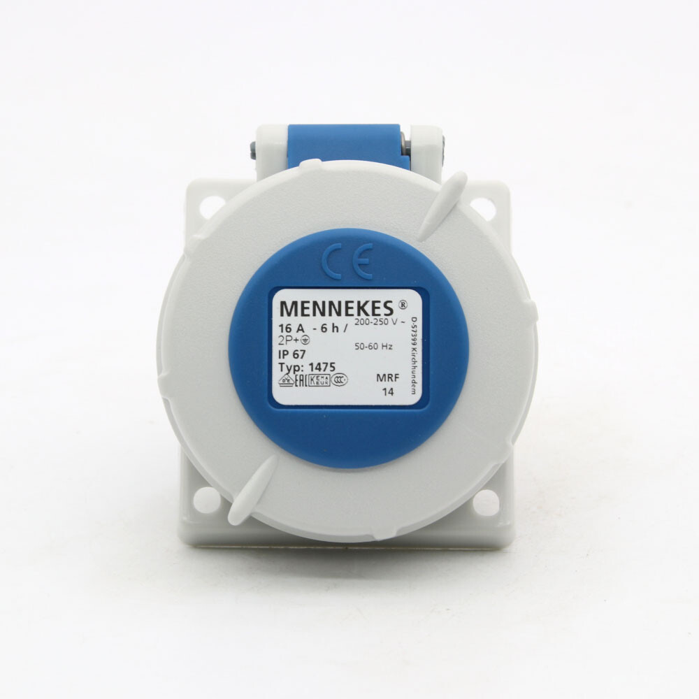 1PCS   TYP：1475 16A IP67  New  INDUSTRIAL PLUG