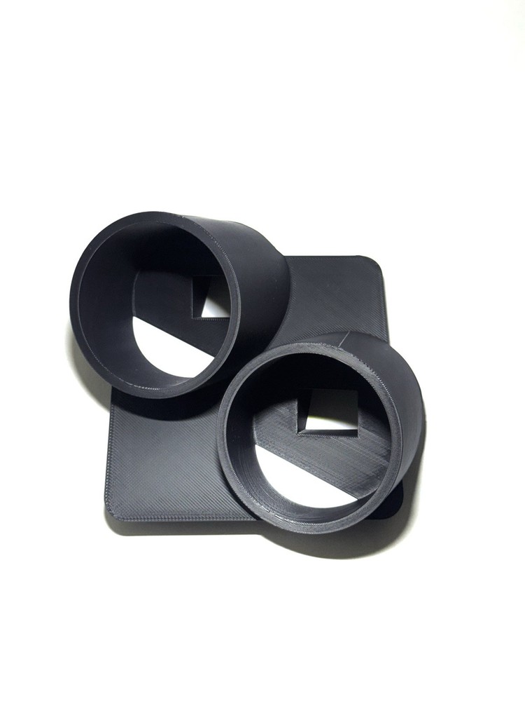Double 52mm Ashtray Gauge Pod Mitsubishi Lancer Evolution 7/8/9