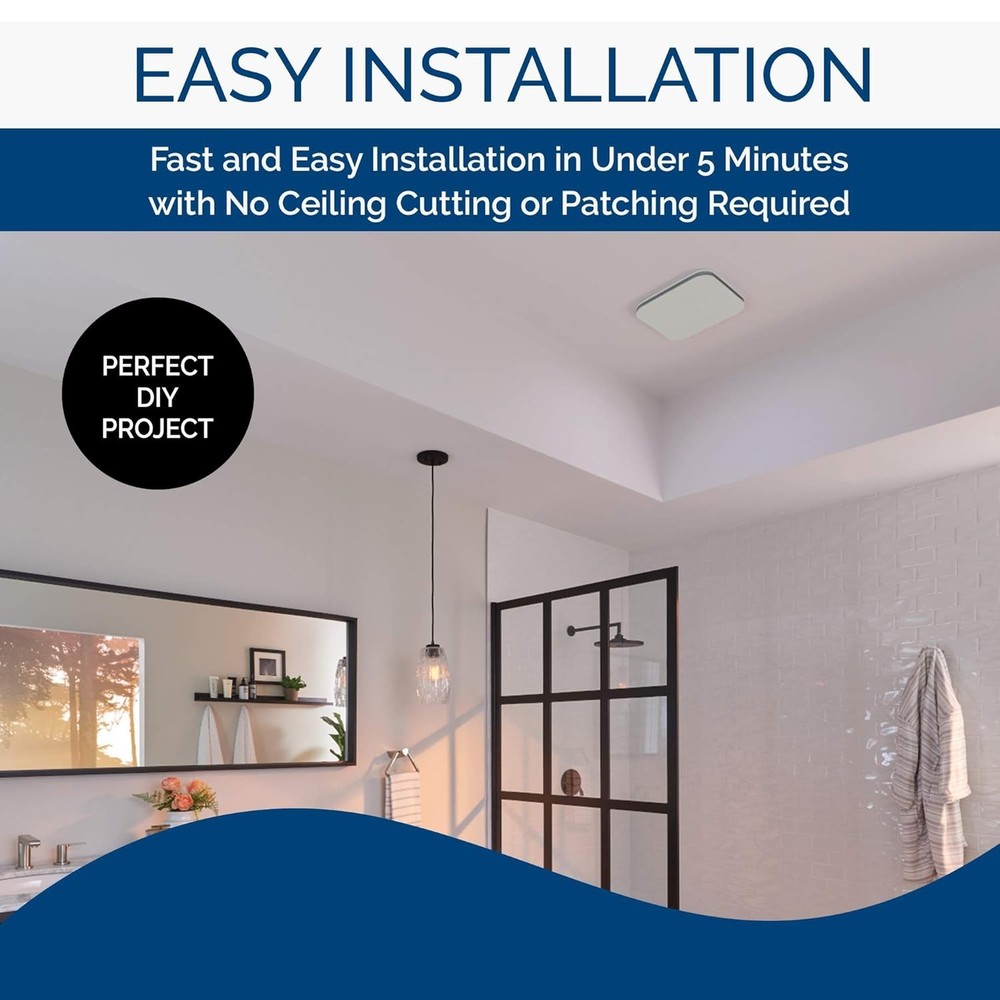Universal Bathroom Exhaust Upgrade