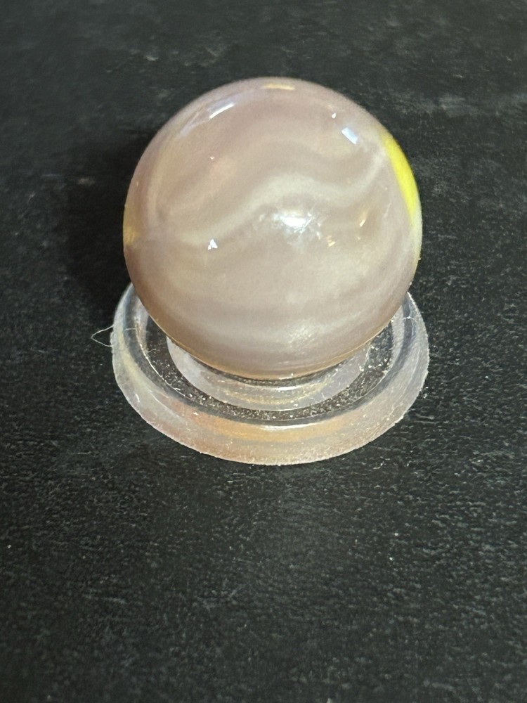 Vintage Vitro Agate Co. "Easter Egg" Marble. 0.62" Mint. Beautiful Example
