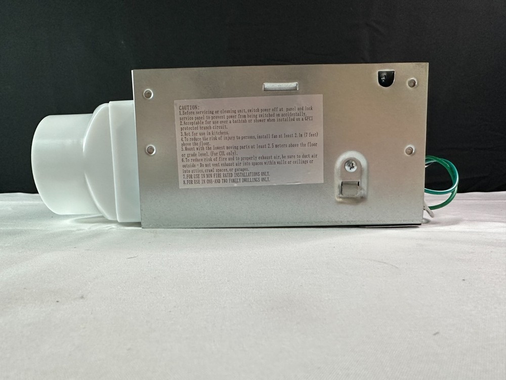 Tech Drive TD-BF-17 White Wall Mounted Bathroom Ventilation Fan