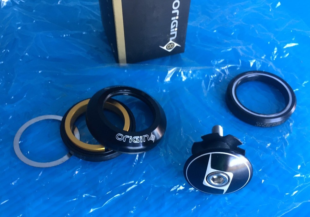 Origin8 Propulsion Zero Stack Headset 1 1/8" Threadless 45/41.2 NOS NIB Black