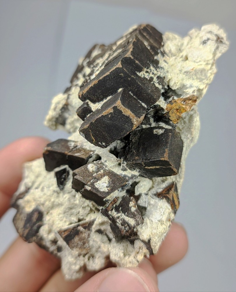 Skeletal Siderite Crystals Multi Terminated Displaying Step Growth Formation -Pk
