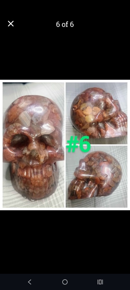 Epoxy Resin Skulls
