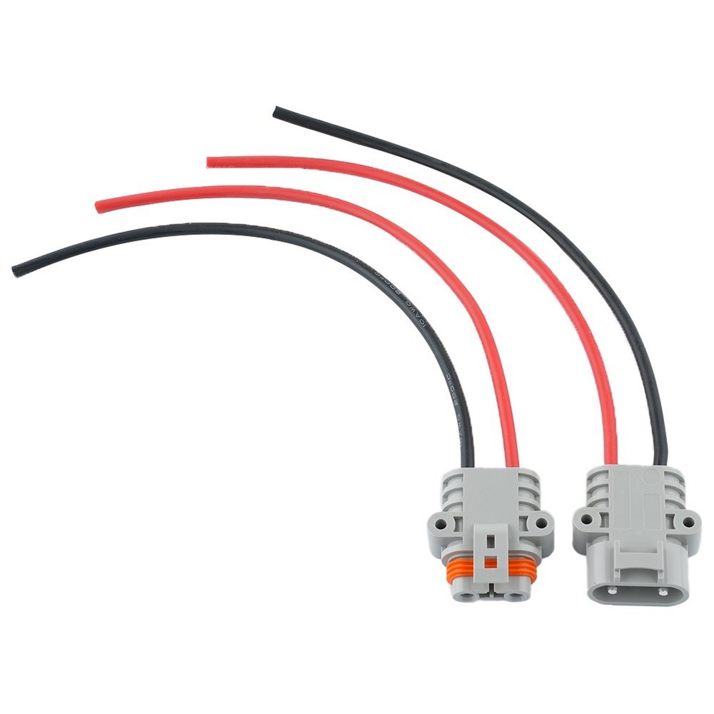 50A Heavy Duty Connector with Thick Silver Plating for Reliable Performance