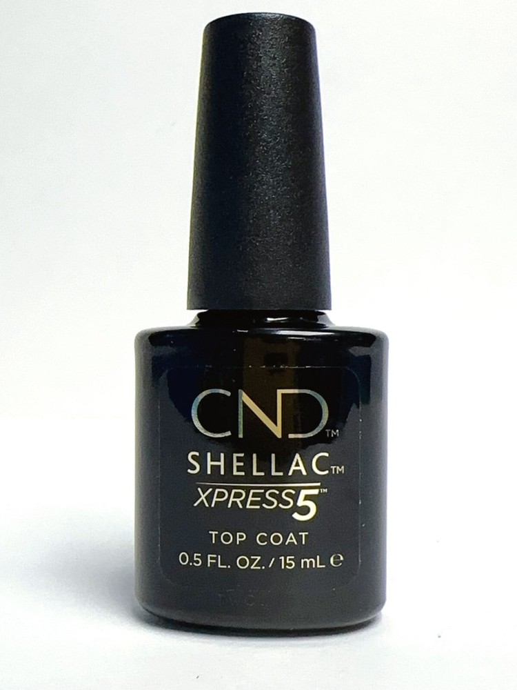 CND Shellac Xpress5 Top Coat - 5 Minute Removal 0.5oz