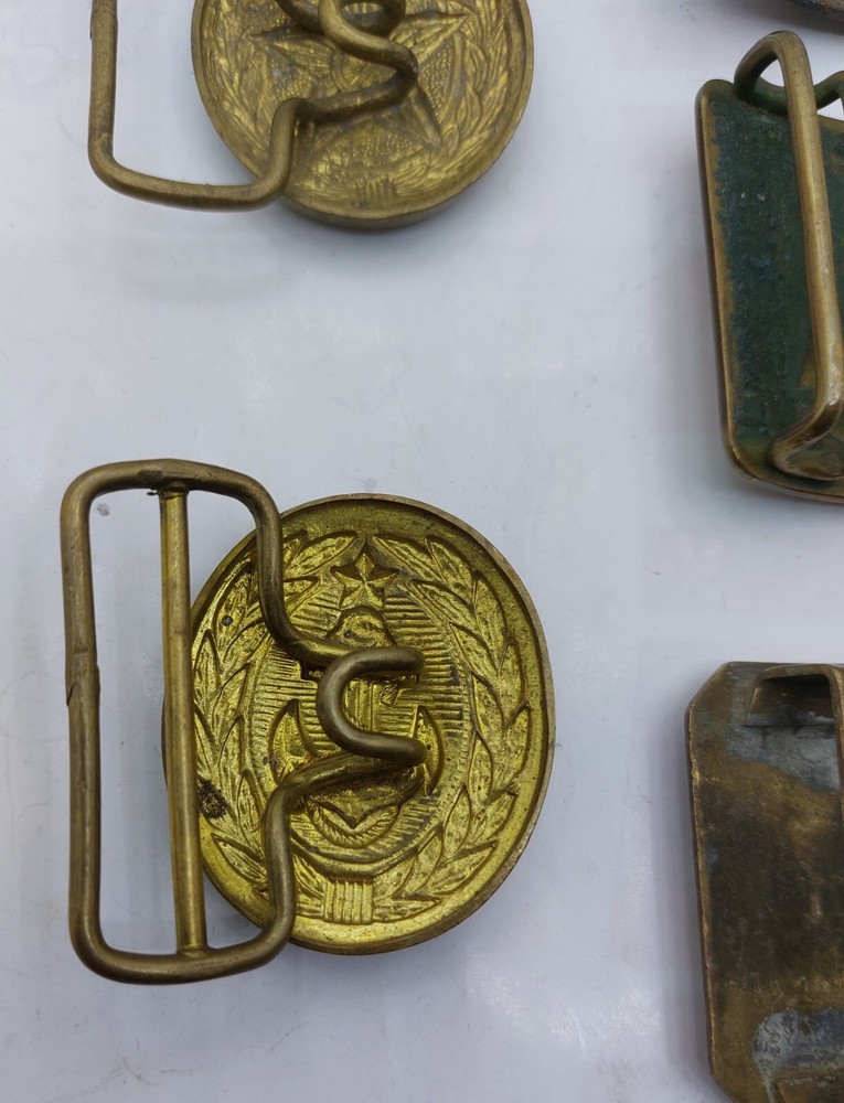 USSR military belt buckles