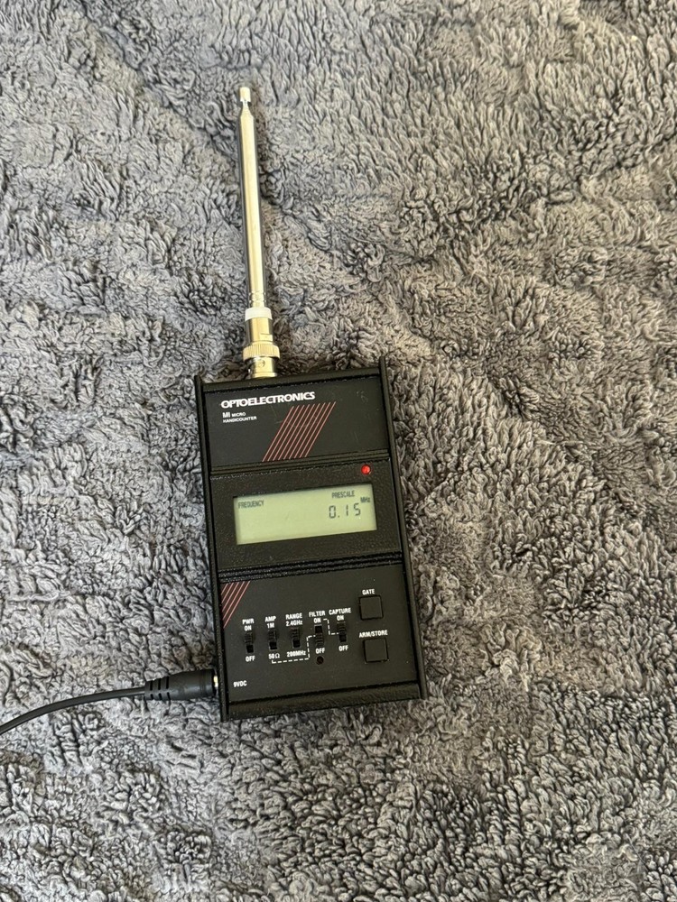 Optoelectronics MI Micro Handcounter Frequency Counter | 10Hz–2.4GHz | Excellent