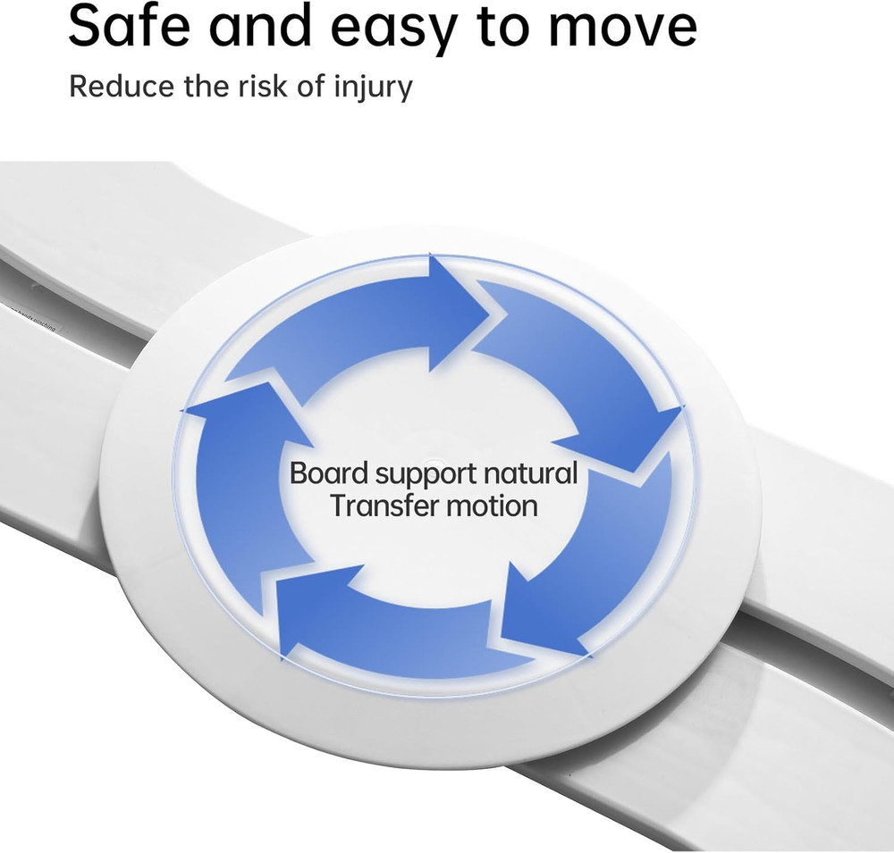 Mobility Transfer Board with Sliding Disk, FSA Eligible, Patient Transfer System