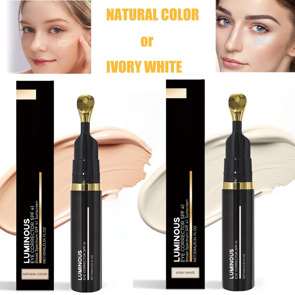 Luminous Eye Corrector SPF 41, Under Eye Concealers for Dark Circles Makeup New