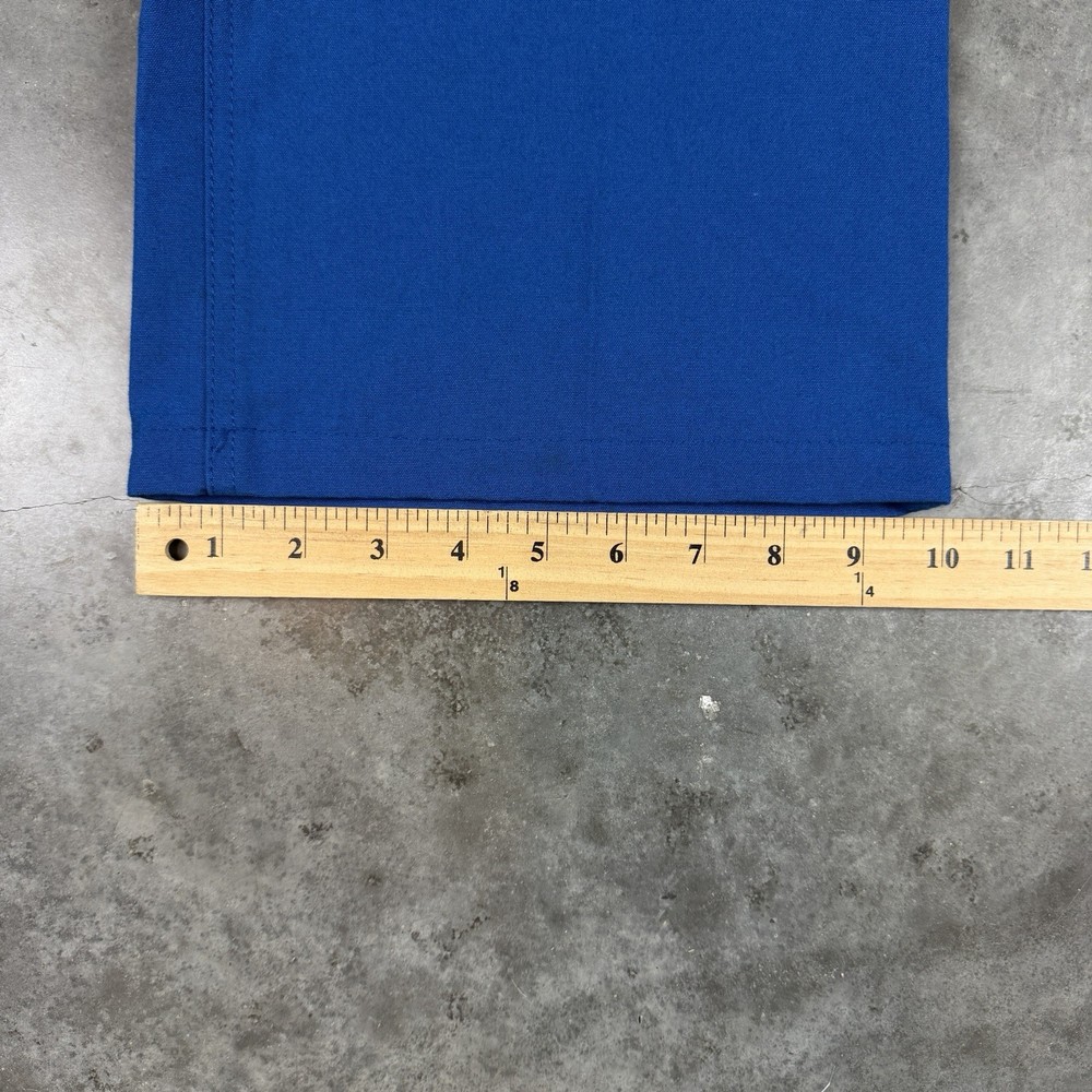 Workrite FR Pants Womens 16 Blue Work Wear Pleated Preowned