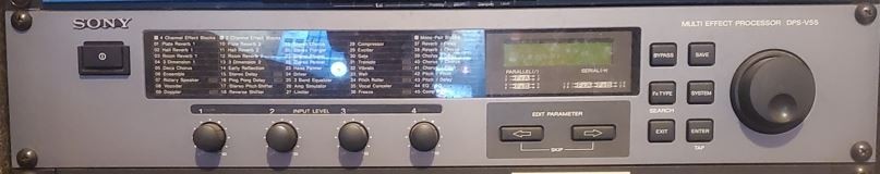 Sony Multi Effect Processor DPS-V55 - Working - Good Condition