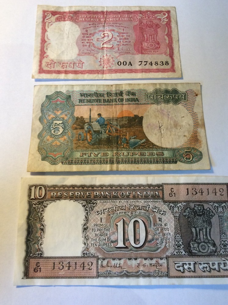 indian rupee banknotes
