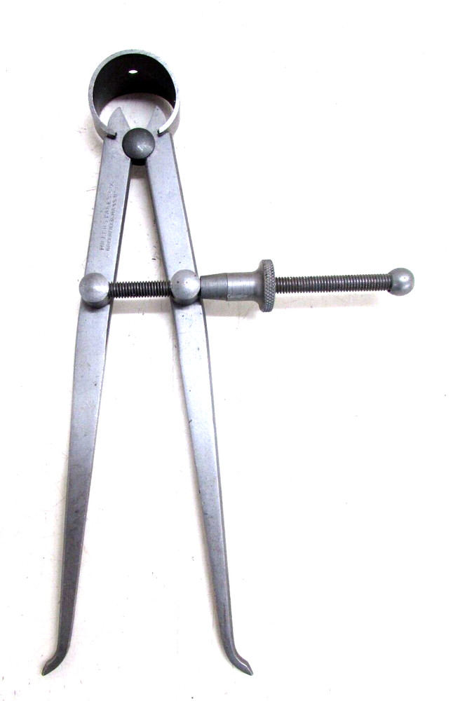 MILLERS FALLS TOOLS 6” SPRING JOINT INSIDE CALIPER, FLAT LEG, USA