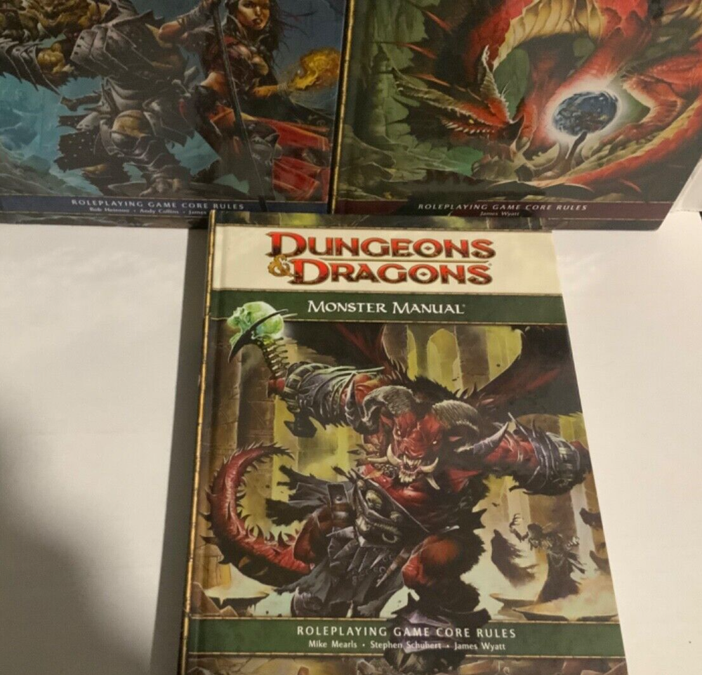 Dungeons & Dragons 4th Edition Core Rulebook Collection