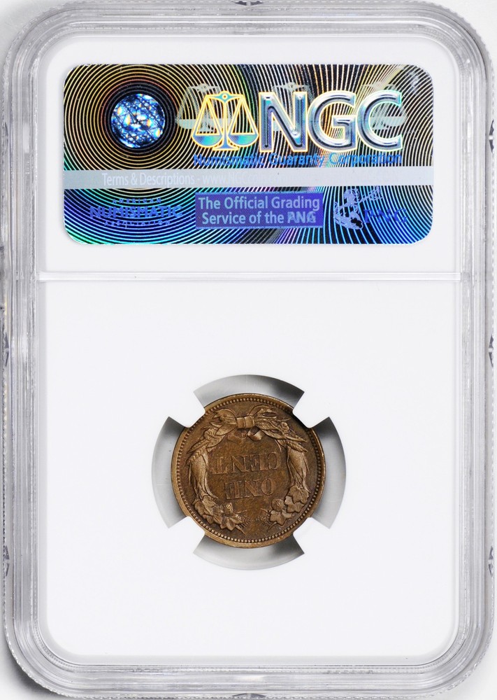 1856 FLYING EAGLE 1C NGC PR 66+