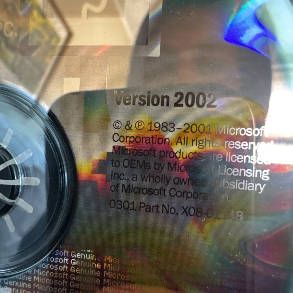 Microsoft Office XP Professional Version 2002 _ Full Version MINT