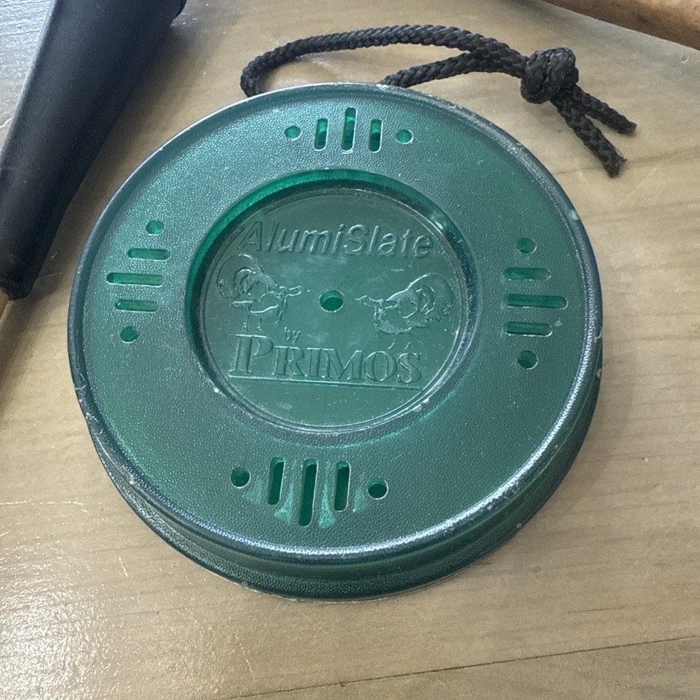 Vintage Primos Alumislate Turkey Call with Striker