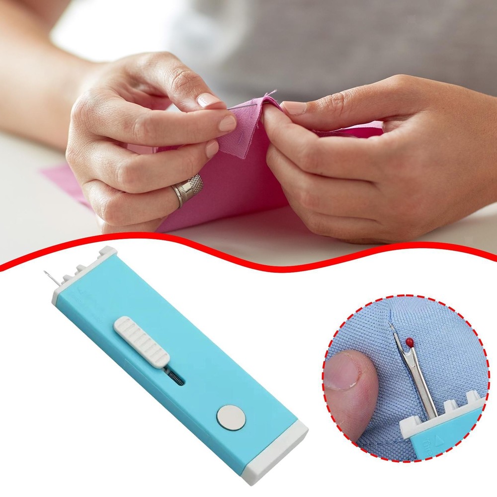 2 in 1 Needle Threader Seam Ripper Portable Premium Practical Efficient