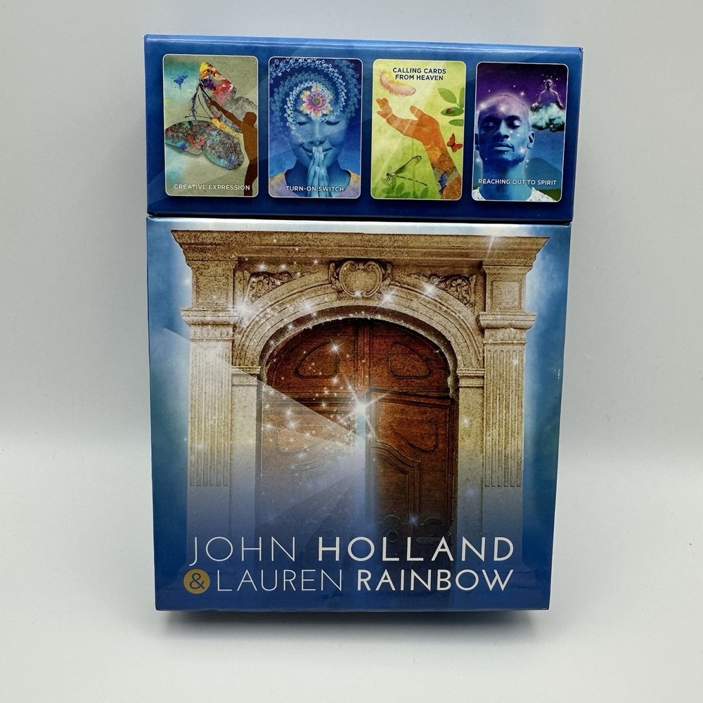 Mediumship Training Cards Deck by John Holland & Lauren Rainbow with guidebook