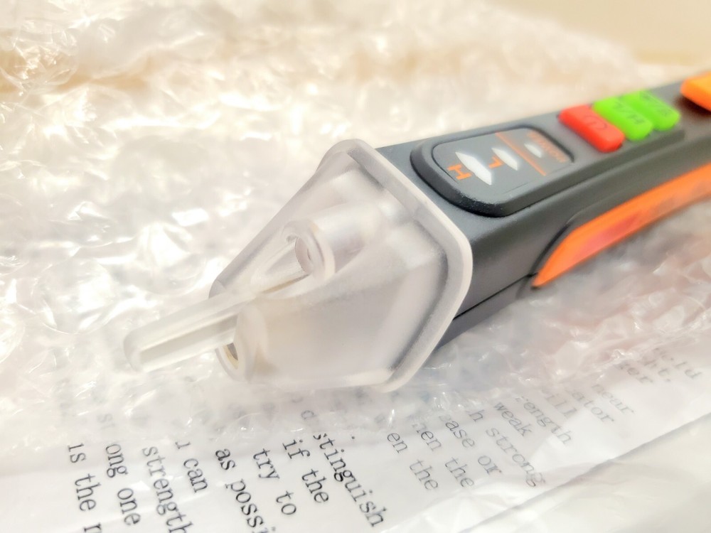 Qwork Voltage Tester Pen Non Contact Electric Detector AC Sensor