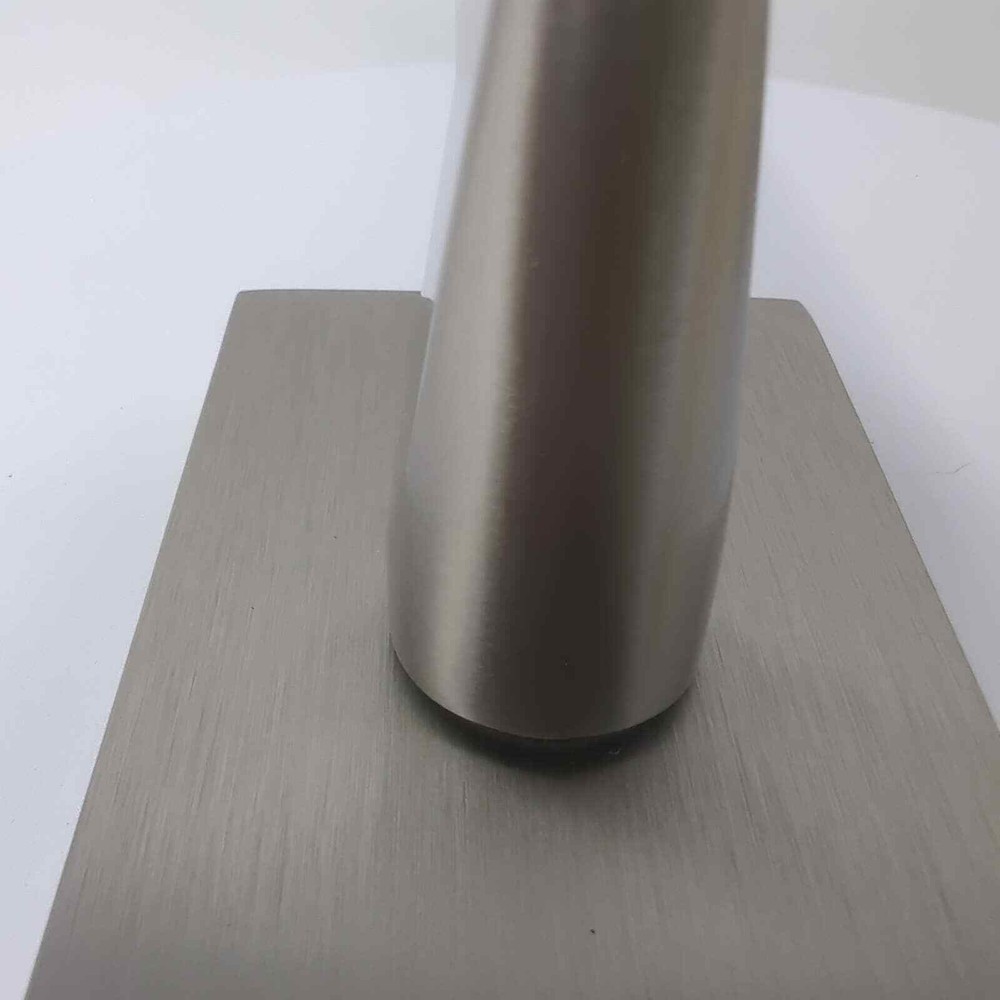 Emtek Helios Dummy Levers Set Rectangular Rosette Satin Nickel 5052HLOUS15