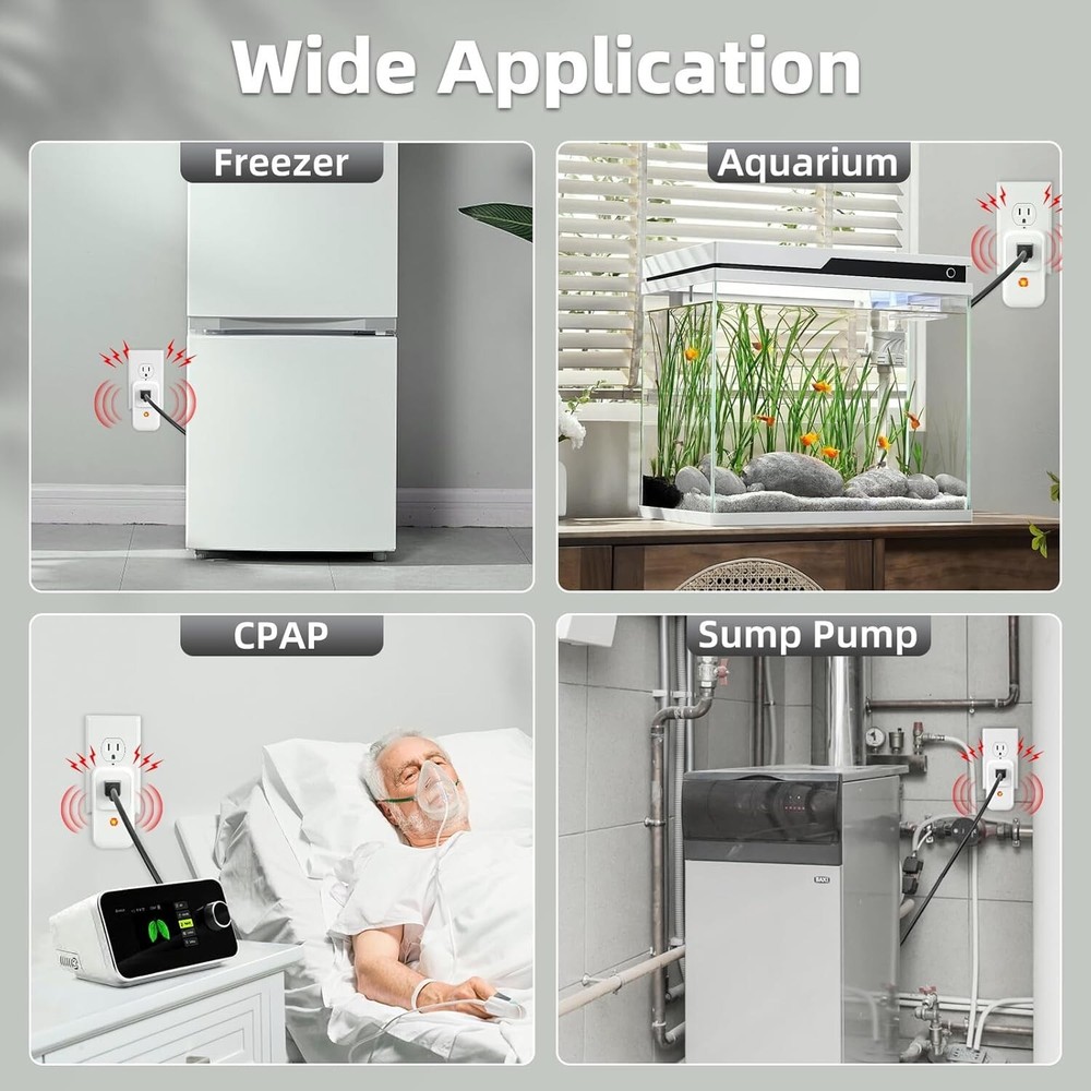 GFCI Power Failure Alarm with Touch Control - Essential Home Protection Device