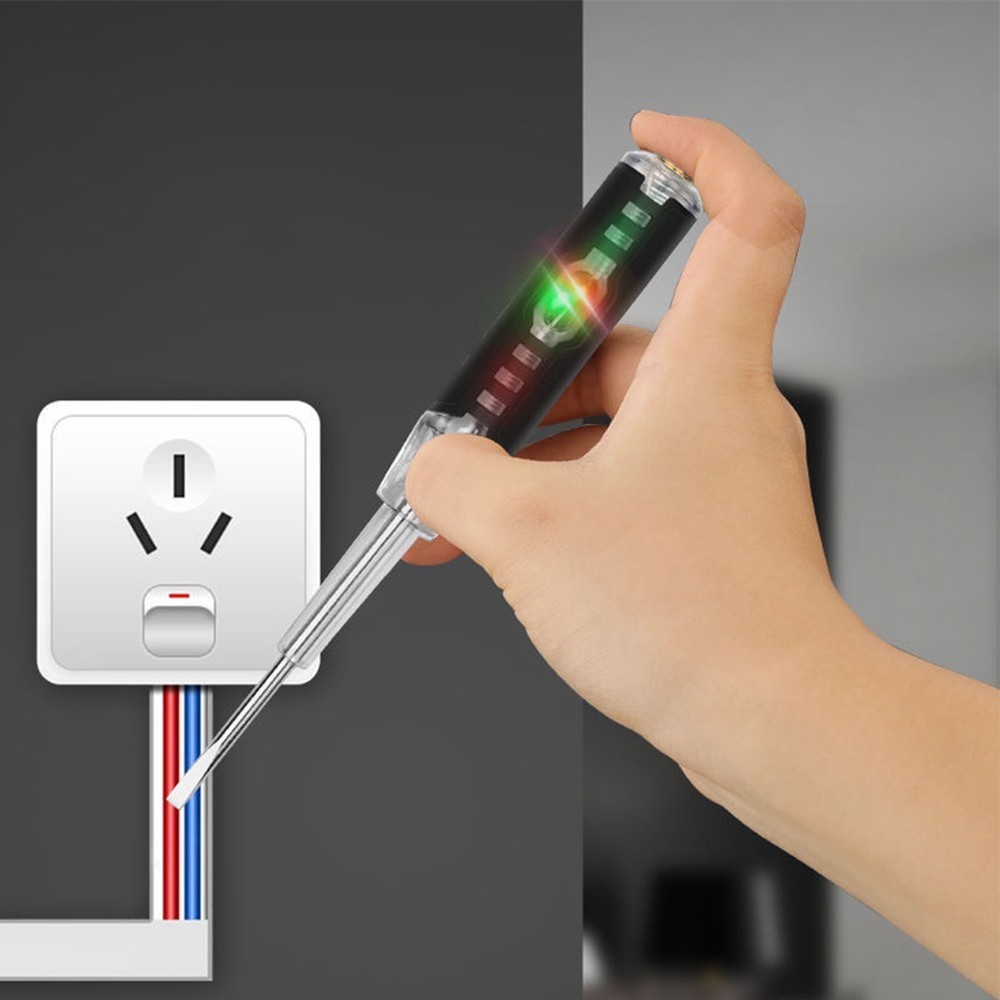 Sensitive induction electrician pen for circuit testing and identification