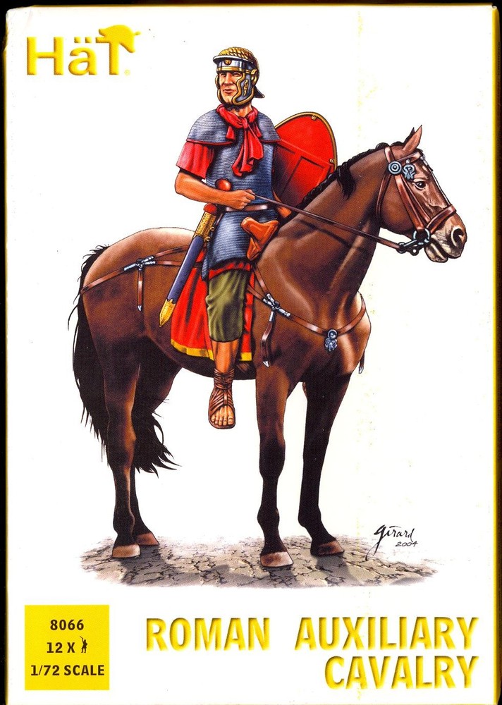 HaT Miniatures 1/72 ROMAN AUXILIARY CAVALRY Figure Set