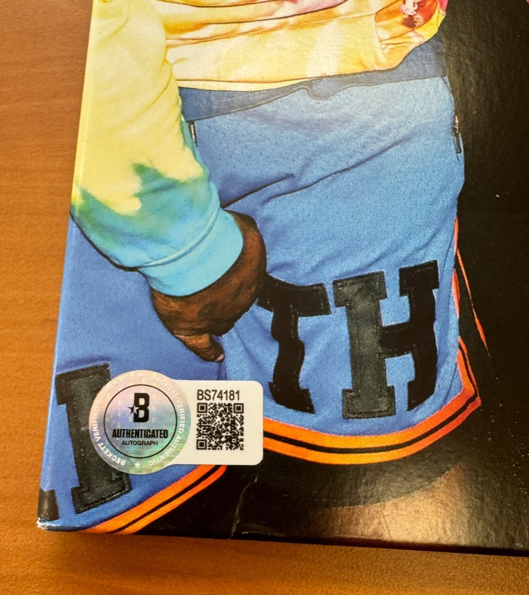 Wiz Khalifa Signed Autographed Vinyl LP Full Court Press BAS Beckett COA