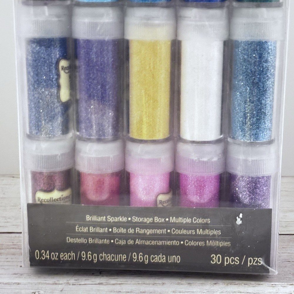 Recollections 30pc Glitter Set