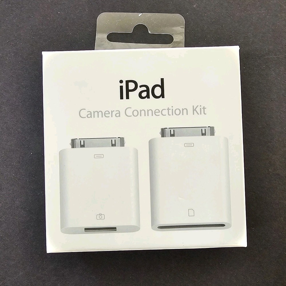 Authentic Apple Ipad Camera Connection Kit MC531ZM/A Models A1362 & A1358 Open