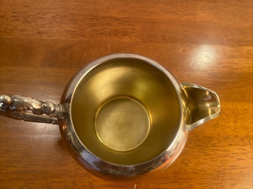 WM. A. Rogers Silverplate Sugar And Creamer Set VTG