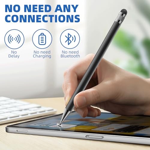 Stylus Pen for Touch Screen, Suitable for iPhone/Android Tablet/iPad 1 Black