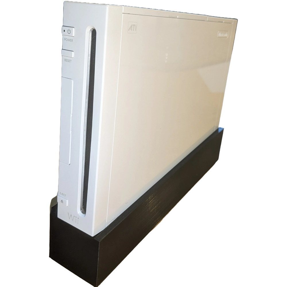 Nintendo Wii Console Vertical Stand Holder Base Dock Display Cradle Mount Rack