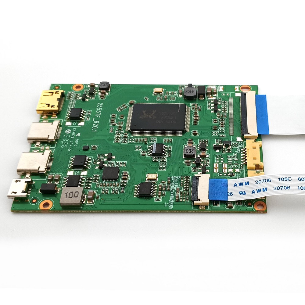 LP156WF7 SPA1 SPN3 SPS1 Touchscreen LCD Controller Panel Mini HDMI USB C Driver
