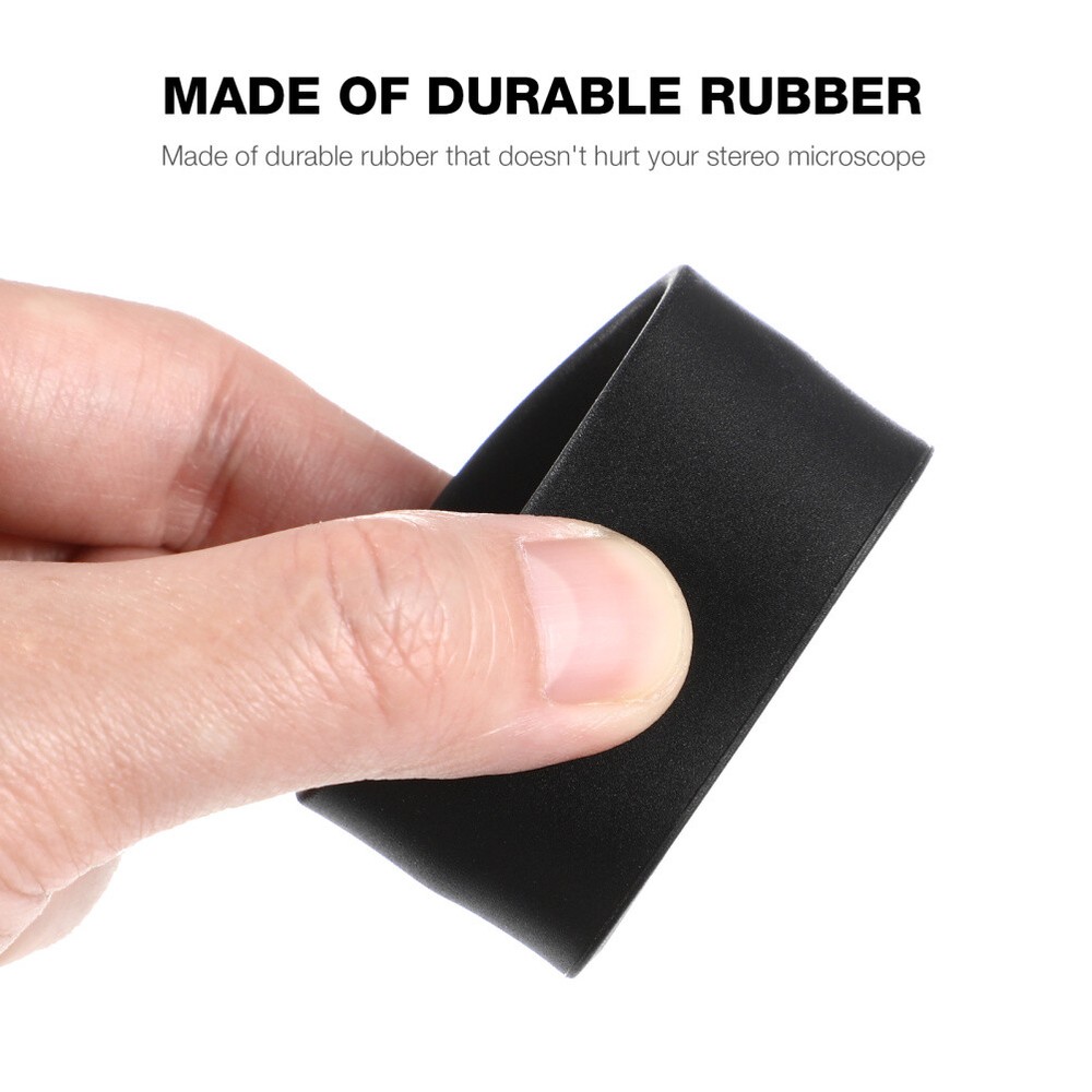 2Pcs Rubber Eye Shield Cups Eyepiece Covers for Microscope