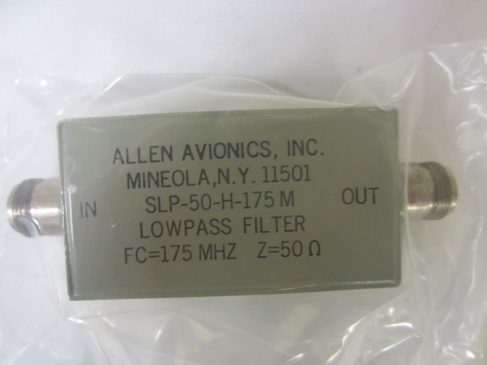SLP50H-175M Filter 175M Low Pass, Quantity 2