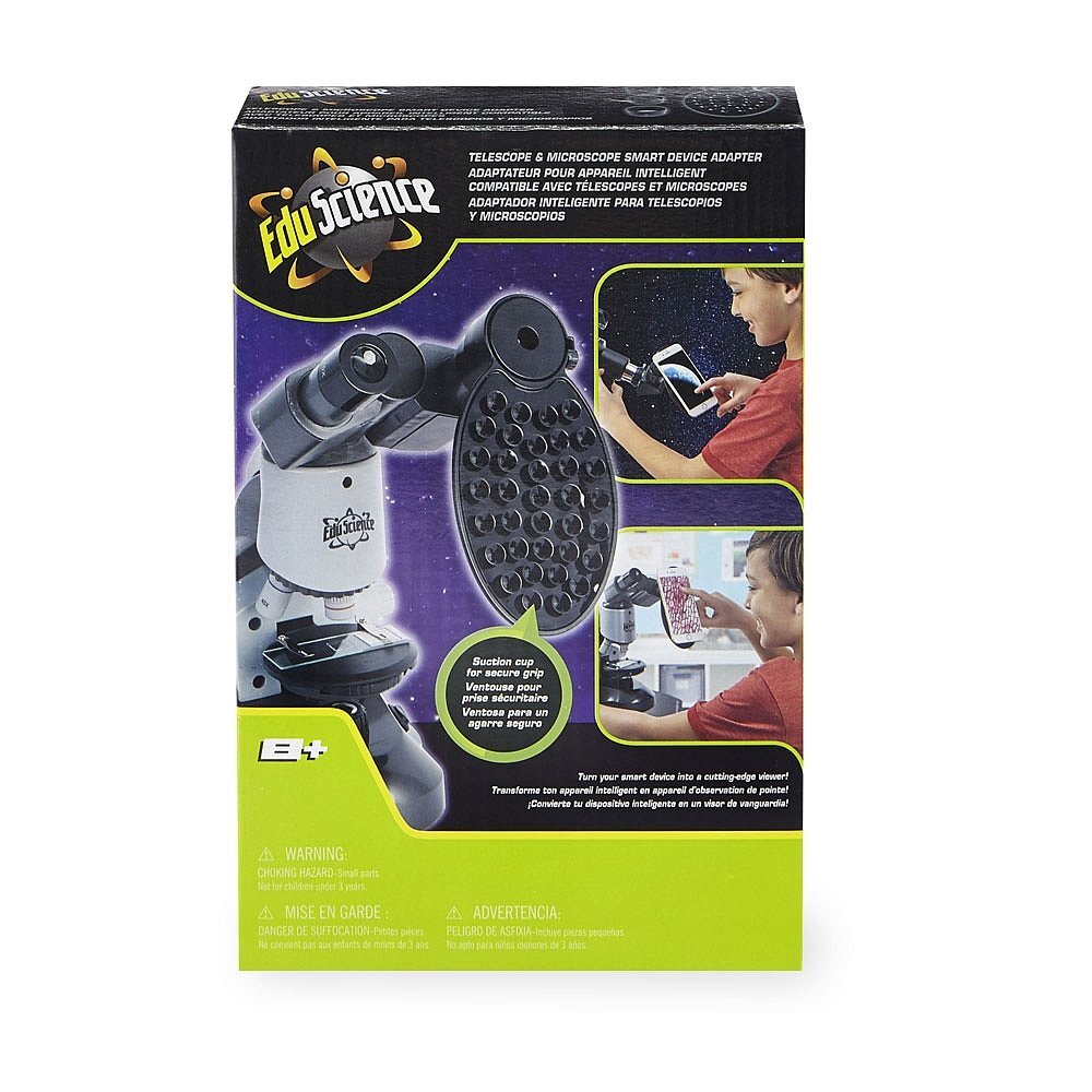 Edu Science Telescope and Microscope Smart Device Adapter