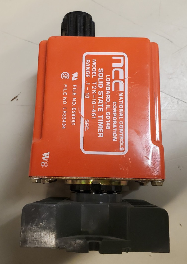 NCC T2K-10-461 Solid State Timer 0.1-10 Seconds