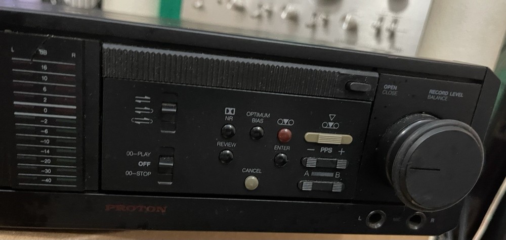 Vintage Proton Cassette Deck AD630